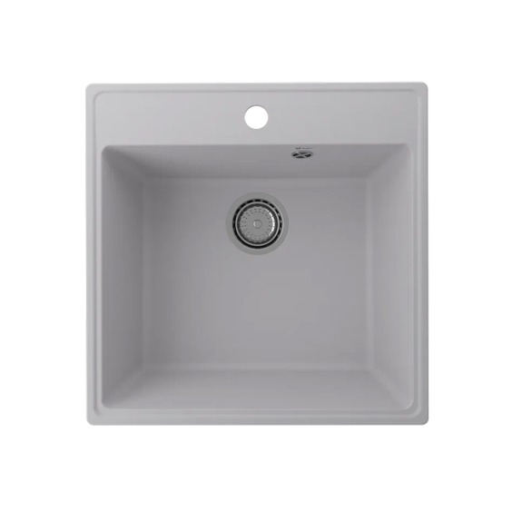 Мойка для кухни кварцевая Ulgran Quartz Forte 505-04, платина #1