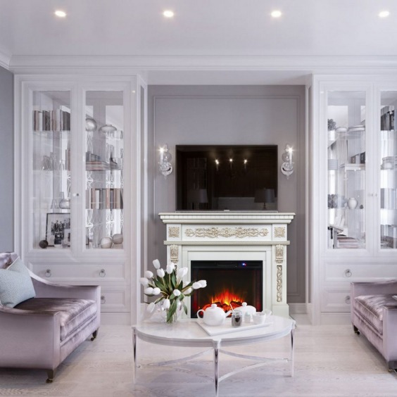 Электрокамин Estella 25,5/26 WT с очагом Evrika 25,5 #3