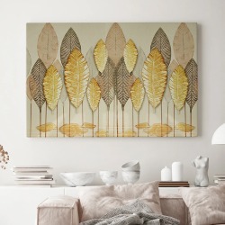 Картина на стену большая на холсте интерьерная "Роща", размер 30х45 см