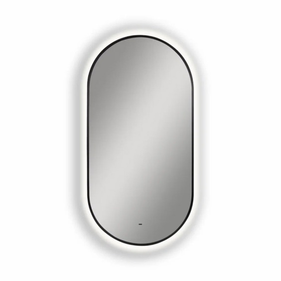 Зеркало для ванной Uperwood Next LED 50*100, бесконтактный сенсор, черное #1