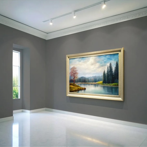 Краска для стен водоэмульсионная интерьерная матовая Profipaints Silver Design Vision 0.9л, Мрачное небо #3