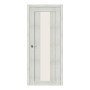 Межкомнатная дверь Эко Шпон Porta X Порта-25 alu Bianco Veralinga СТ-Magic Fog 200*60