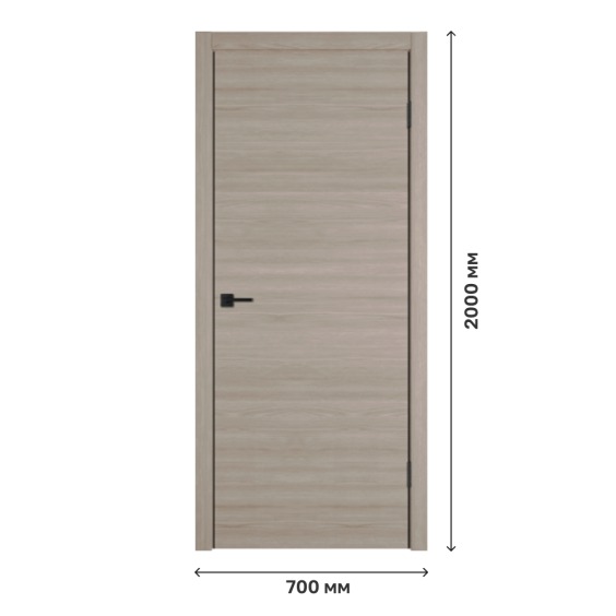 Дверное полотно Solo ДПГ Red Oak, 700х2000 мм #1 Дверное полотно Solo ДПГ Red Oak, 700х2000 мм #1