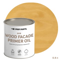 Масло-грунт по дереву для наружных работ Profipaints ECO Wood Fasade Primer Oil 0.9л, Кедр