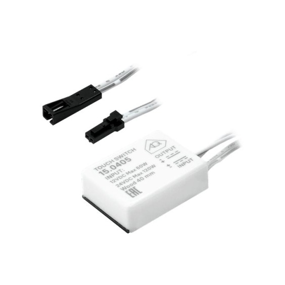 Выключатель AQ Switch сенсорный контактный с диммерном 12/24V 60/120W (под столешницу) #1