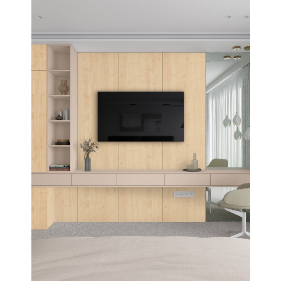 Полоса ЛДСП Ultradecor (Kronospan) Клён Танзау 0375 PR, 2800 x 1360 x 16 мм #2