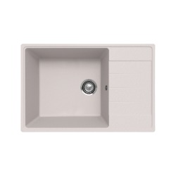 Мойка для кухни кварцевая Ulgran Quartz Prima 760-01, жасмин