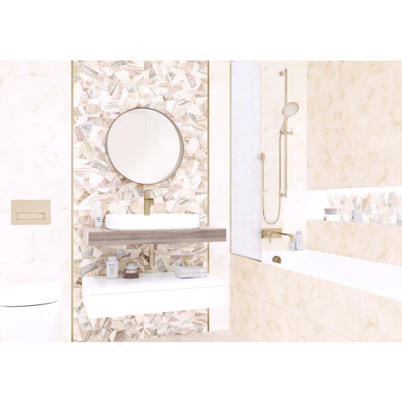 TWU09BGM404 плитка облицовочная Alma Ceramica Bergamo 249*500 (12 шт в уп/80,676 м в пал) #3