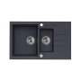 Alveus Rock 70 Granital Concrete-G91 780x480x180 1+1/2 кухонная мойка