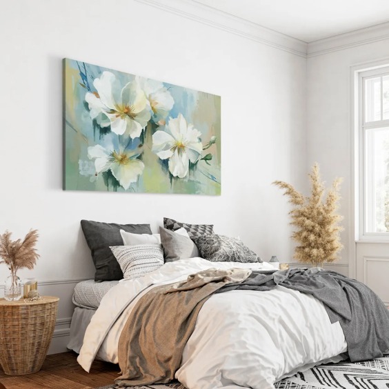 Картина на стену большая на холсте интерьерная "Цветы мироздания", размер 60х90 см #6 Картина на стену большая на холсте интерьерная "Цветы мироздания", размер 60х90 см #6