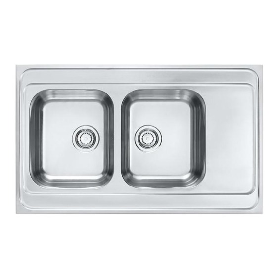 Alveus Classic Pro 80 SAT-90 1000X600 2X L/ I кухонная мойка #1