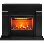 Электрокамин Lindelse 26 BLM с очагом 3D Helios 26