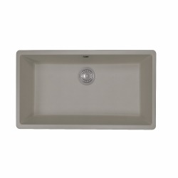 Florentina Вега 700 серый шёлк мойка подстольного монтажа