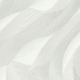 Белые обои волны Ornamy Continuum 8067-00