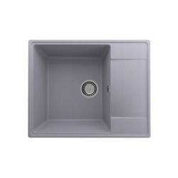 Мойка для кухни кварцевая Ulgran Quartz Prima 605-05, бетон