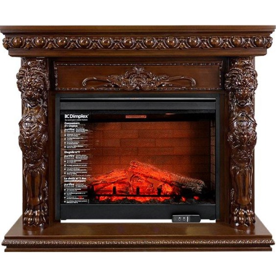 Каминокомплект Windsor - Темный дуб с очагом Symphony 30'' DF3020-EU #1 Каминокомплект Windsor - Темный дуб с очагом Symphony 30'' DF3020-EU #1