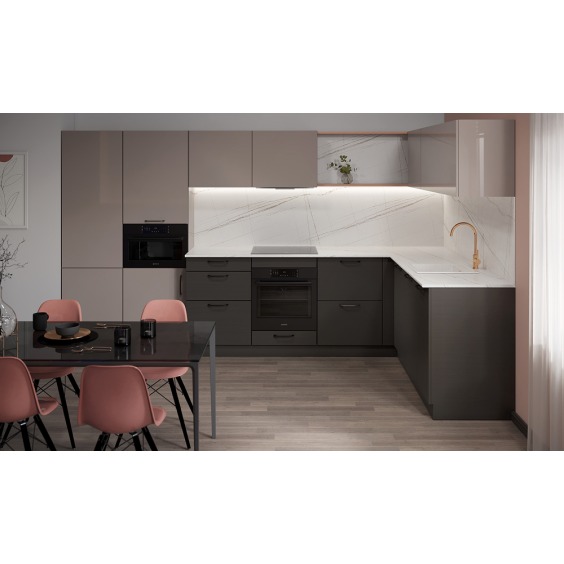 Столешница «Скиф» Белый Тунис глянец арт. 259, 3000 x 600 x 38 мм #2