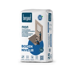 Самовыравнивающийся финишный пол Bergauf Boden Nivelir 25кг