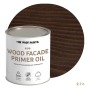 Масло-грунт по дереву для наружных работ Profipaints ECO Wood Fasade Primer Oil 2.7л, Темный орех