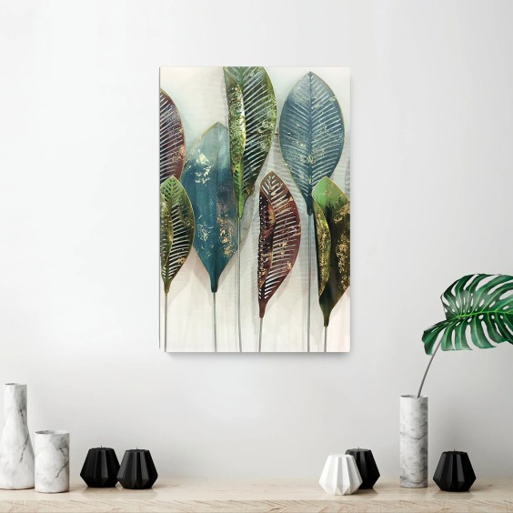 Картина на стену большая на холсте интерьерная “Лепестки”, 60х40 см #1