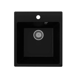 Мойка для кухни кварцевая Ulgran Quartz Forte 425-07, уголь