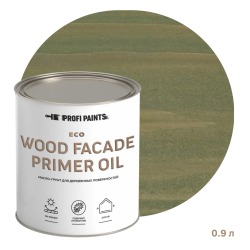 Масло-грунт по дереву для наружных работ Profipaints ECO Wood Fasade Primer Oil 0.9л, Папоротник