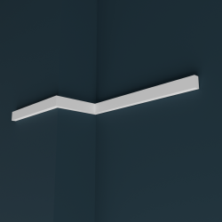 Молдинг гипсовый М01, 1000х10х5