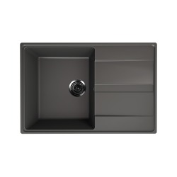 Мойка для кухни кварцевая Ulgran Quartz Prima 750-09, асфальт