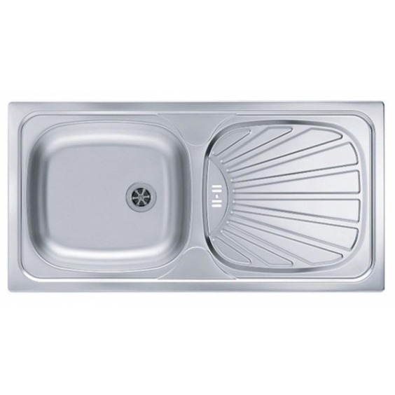 Alveus Basic 80 LEI-60 860X435 LUX1071237 кухонная мойка #1