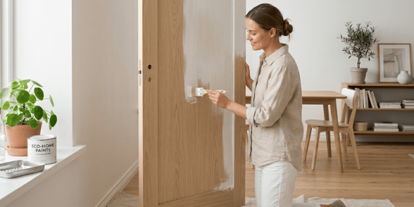 Краска для дерева без запаха: идеальные варианты для квартиры