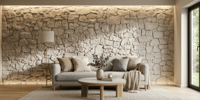 Декоративный камень: как создать дорогой интерьер без переплаты