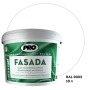 Фасадная краска для наружных работ акриловая ProFasada матовая 10л, RAL-9003