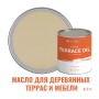 Масло для террас, деревянной мебели и детских площадок ProfiPaints Silver Terrace Oil 2.7 л, Камыш