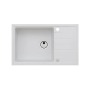 Alveus Intermezzo 130 Granital Arctic-G11 780X480X200 1X кухонная мойка