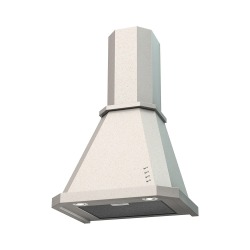 Krona steel Neya 600 structural ivory PB вытяжка