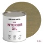 Масло для стен и потолков быстросохнущее ProfiPaints ECO Interior Oil 0.9 л, Пепел