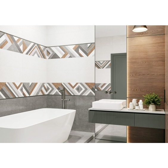 TWU3090STO74R Настенная облицовочная плитка Alma Ceramica Stereo 300*900 (5 шт в уп/54  м в пал) #3