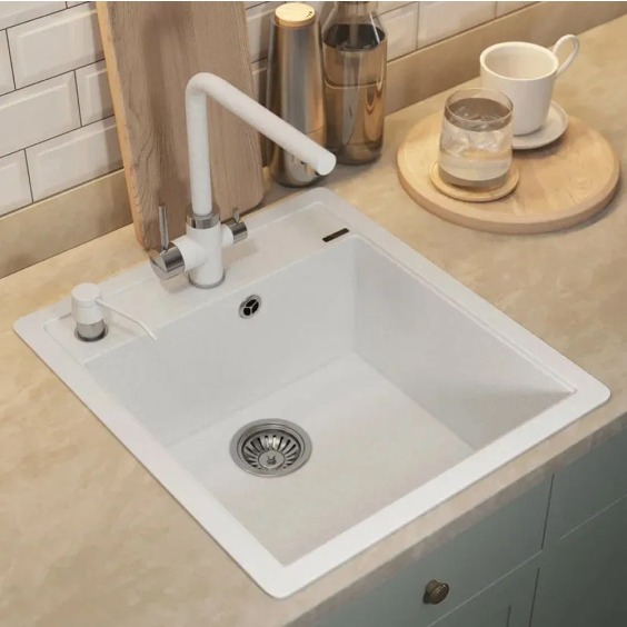 Дозатор для моющих средств Uperwood Quartz UPD-01-01-D, белый #3