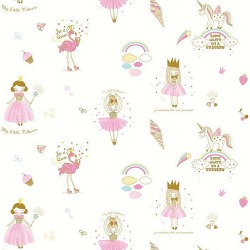 Обои виниловые на флизелиновой основе Andrea Rossi Kids Land 54268-1, 1,06*10 м