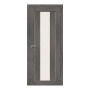 Межкомнатная дверь Эко Шпон Porta X Порта-25 alu Grey Veralinga СТ-Magic Fog 200*80