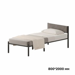 Комплект кровать Лофт 80х200 черный vel RS-15 80