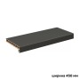 Подоконник пластиковый Moeller LD 40, ширина 450 мм, Серый clean-touch