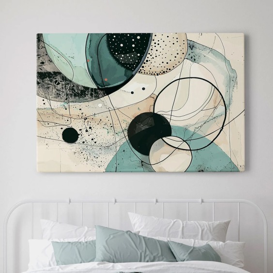 Интерьерная картина "Абстрактная вуаль" на холсте, большая, размер 30х45 см #8 Интерьерная картина "Абстрактная вуаль" на холсте, большая, размер 30х45 см #8