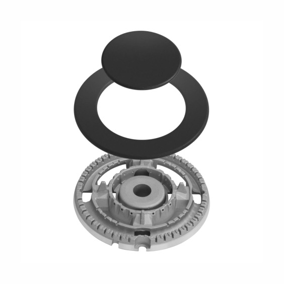 Варочная панель газовая Meferi MGH604IX Light #13