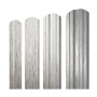 Штакетник "Twin" 100мм фигурный срез 0,45 Print Elite Snow Wood