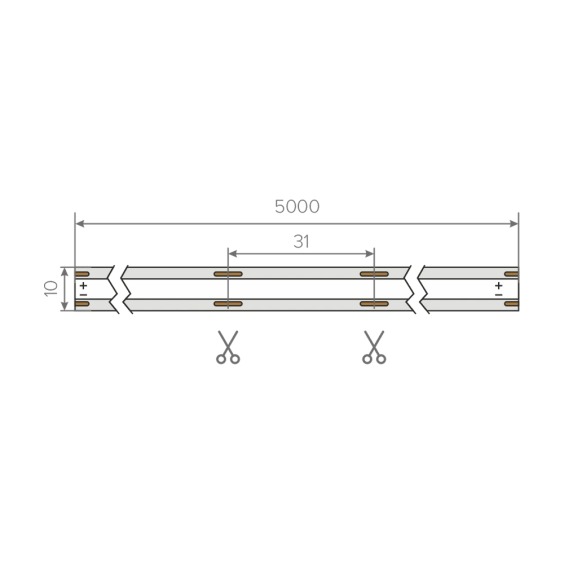 Лента светодиодная AQ LED-Line COB RGB 576 LED/м 24V 14W/м 10мм IP20 5м #3 Лента светодиодная AQ LED-Line COB RGB 576 LED/м 24V 14W/м 10мм IP20 5м #3