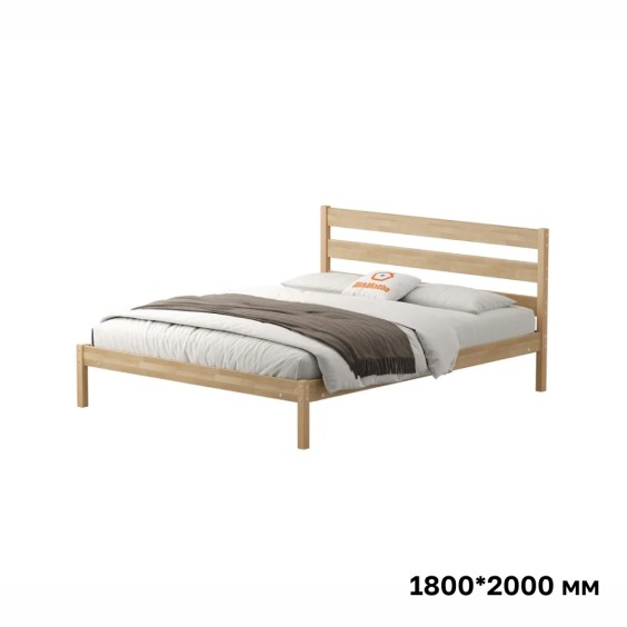 Кровать Мечта-7 180х200, без обработки #1