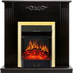 Каминокомплект Lumsden - Венге с очагом Majestic FX Brass