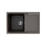 Мойка для кухни кварцевая Ulgran Quartz Gerda 780-09, асфальт