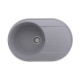 Мойка для кухни кварцевая Ulgran Quartz Nora 750-05, бетон